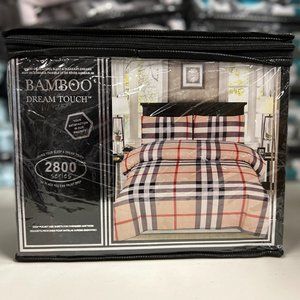 4pc Queen Size Bamboo Bed Sheet